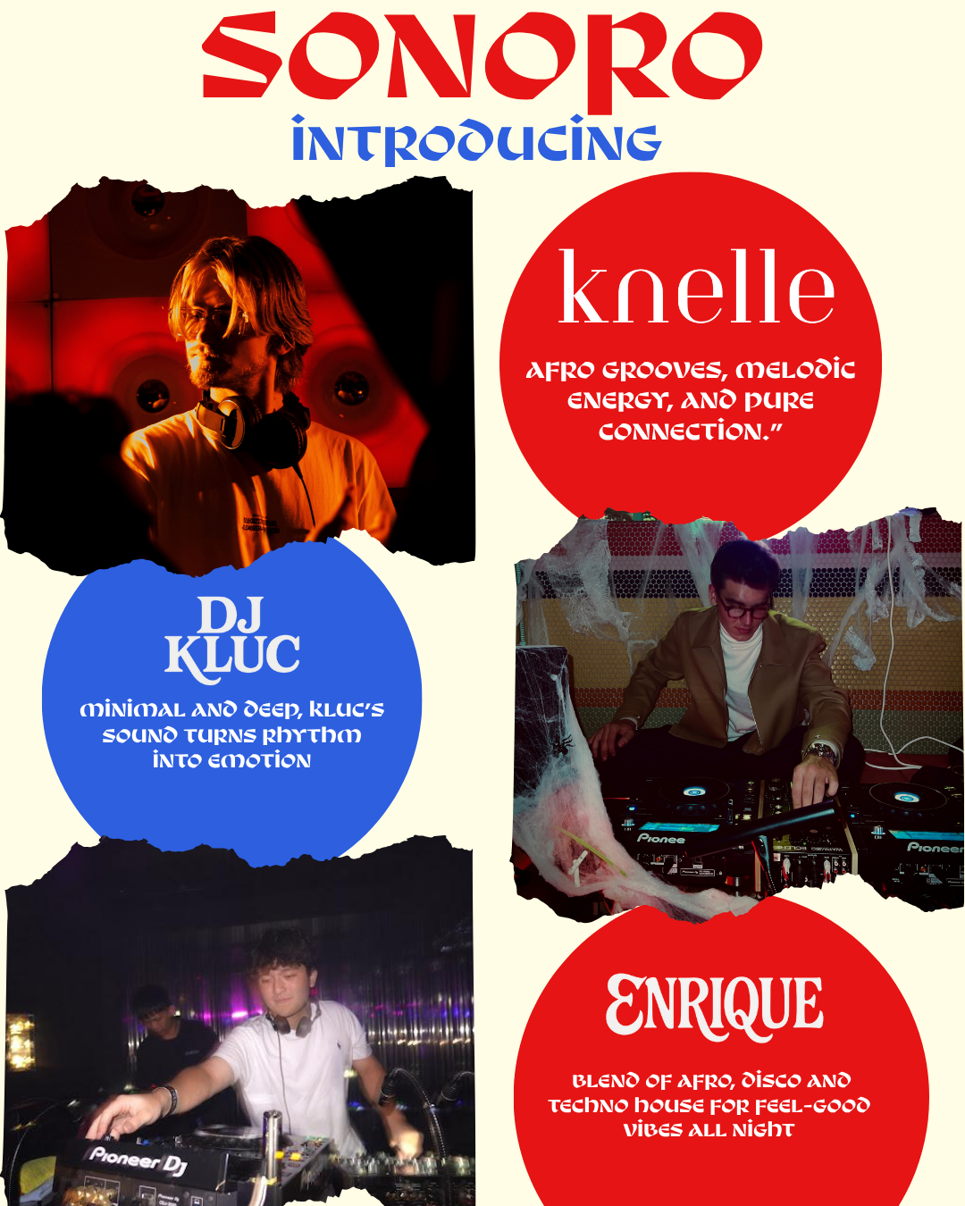 DJ lineup
